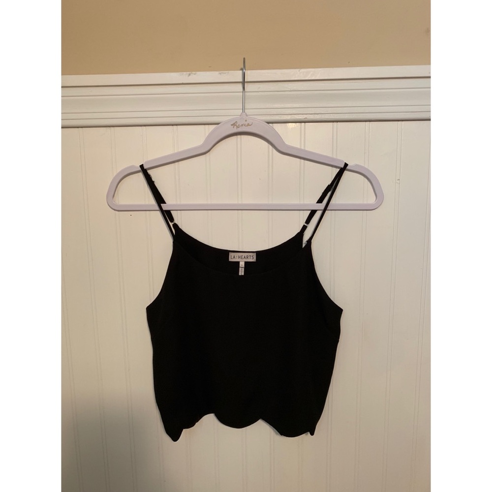 LA Hearts Crop Top